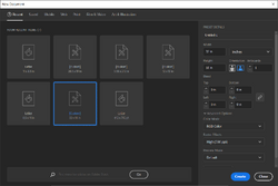 Illustrator file creation